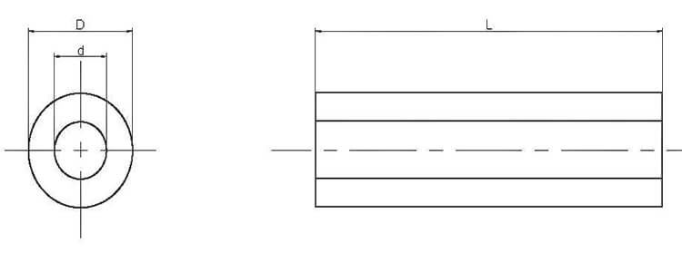 درابزين أسطواني
