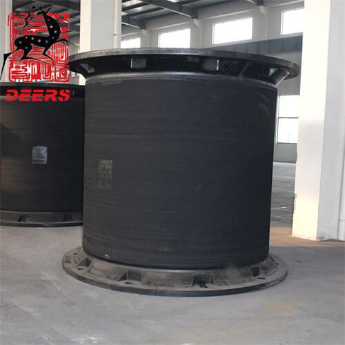 الحواجز المطاطية المجوفة